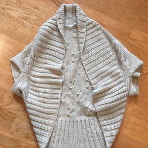 Crop short sleeve cardigan